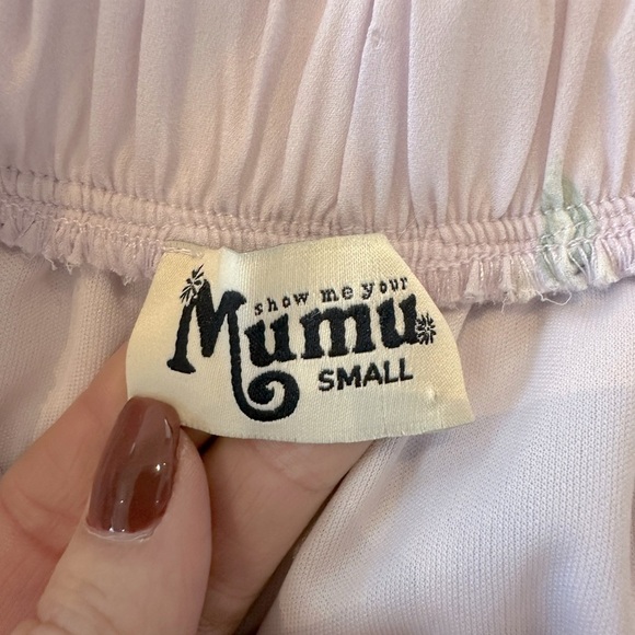 Show Me Your MuMu Liv Love Lavender Print Pleated Mini Skirt - Picture 8 of 11